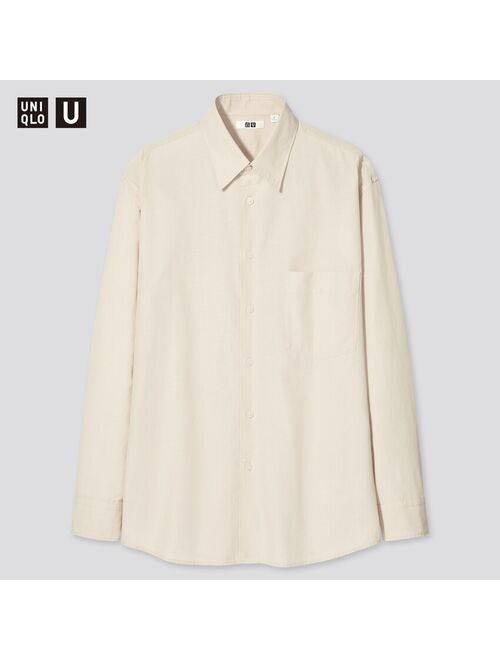 Uniqlo MEN U RELAX FIT LONG-SLEEVE SHIRT