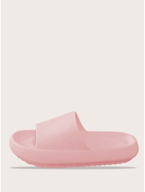 Shein Minimalist Textured  Slides