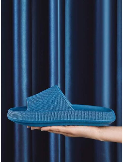 Shein Minimalist Textured  Slides