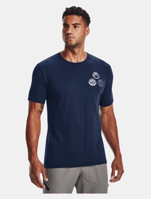 Under Armour Men's UA Multi Crest Logo Short Sleeve