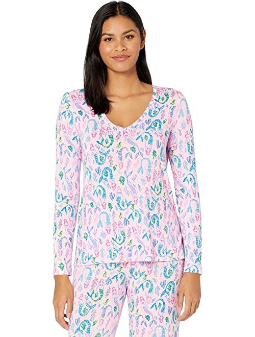 Lilly Pulitzer PJ Knit Long Sleeve Top