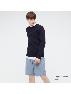 MEN STRIPED EASY SHORTS