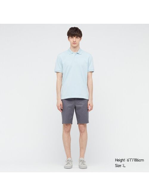 Uniqlo MEN STRETCH PATTERNED SLIM-FIT SHORTS