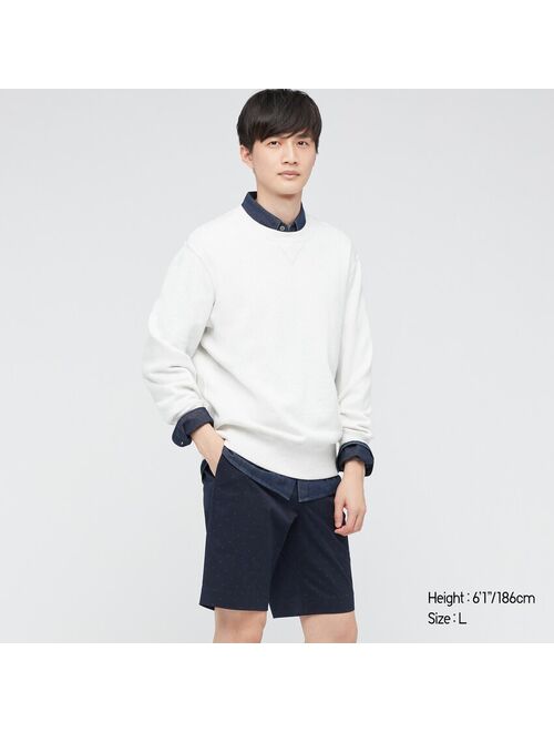 Uniqlo MEN STRETCH PATTERNED SLIM-FIT SHORTS