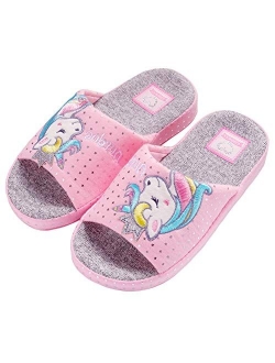 Anddyam Kids Family Unicorn Slippers Household Anti-Slip Indoor Home Slippers for Girls and Boys