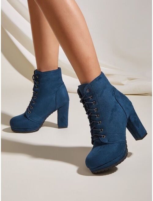 Shein Minimalist Combat Boots