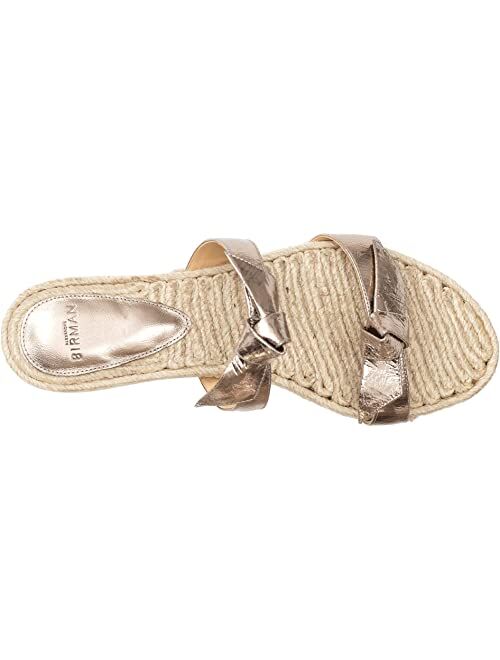 Alexandre Birman Clarita Braided Flat Leather