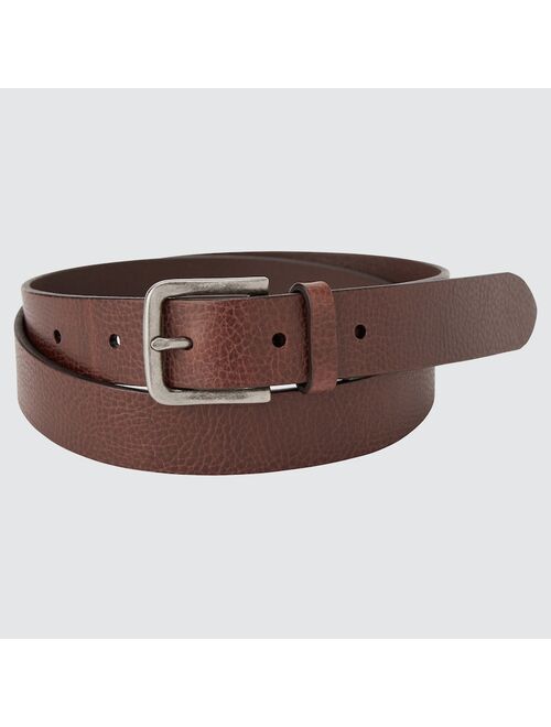 Uniqlo MEN ITALIAN LEATHER VINTAGE NARROW BELT