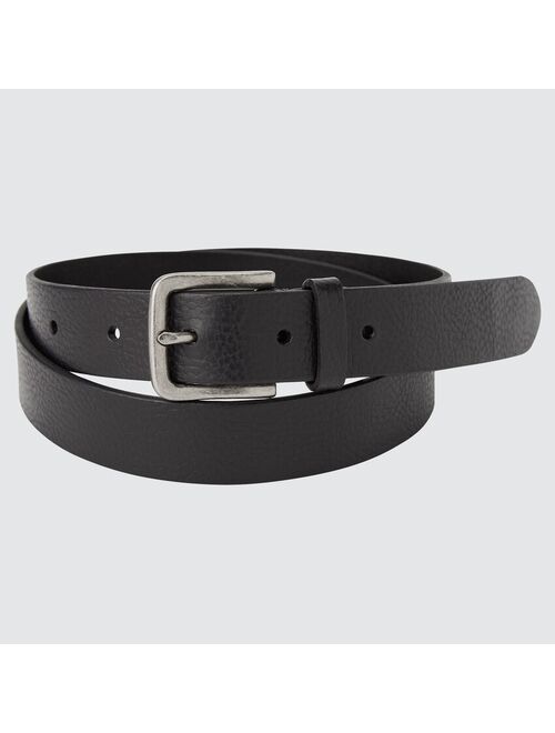 Uniqlo MEN ITALIAN LEATHER VINTAGE NARROW BELT