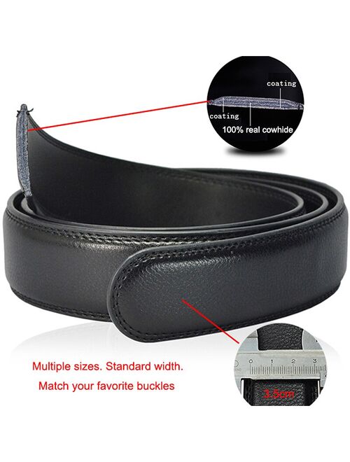 [LFMB]Famous Brand Belt Men Top Quality Genuine Luxury Leather Belts for Men,Strap Male Metal Automatic Buckle