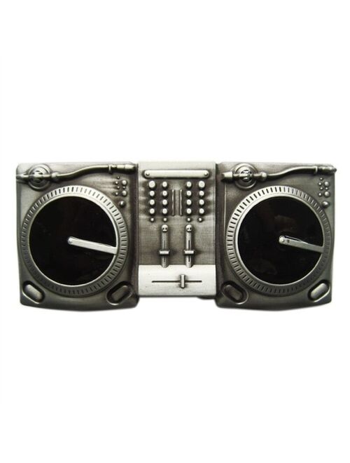 Retail Distribute CD Turntables Belt Buckle BUCKLE-MU014  Free Shipping