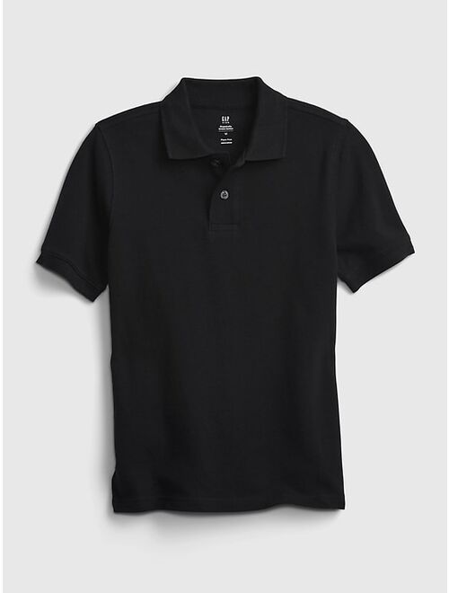 GAP Kids 100% Organic Cotton Uniform Polo Shirt