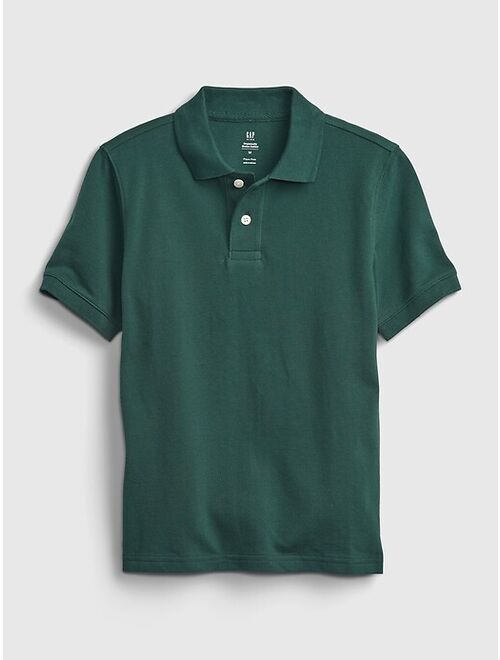 GAP Kids 100% Organic Cotton Uniform Polo Shirt