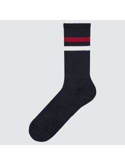 MEN PILE STRIPED SOCKS