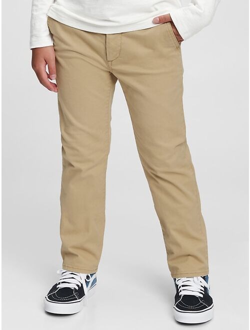 gap lived in straight khaki