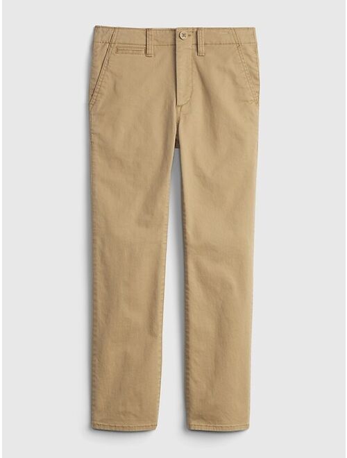 GAP Kids Uniform Lived -In Khaki Pant with Washwell ™