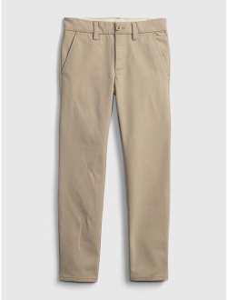 Kids Uniform Skinny Chinos with Gap Shield