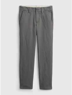 Kids Uniform Skinny Chinos with Gap Shield