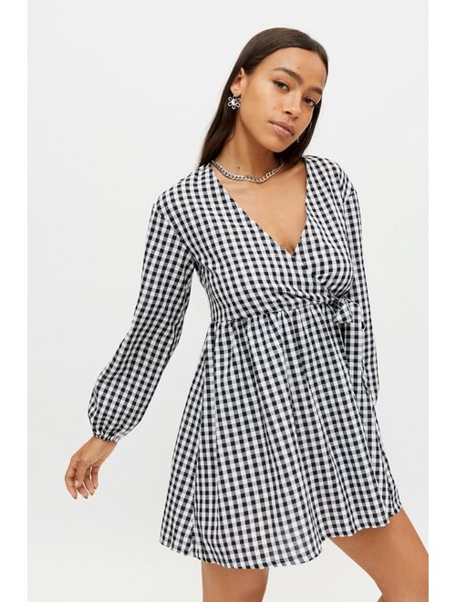 Daisy Street Olivia Wrap Mini Dress