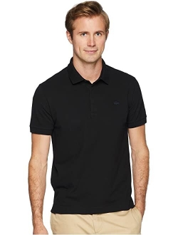 Short Sleeve Solid Stretch Pique Regular