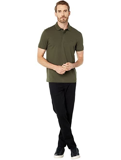 Lacoste Short Sleeve Solid Stretch Pique Regular