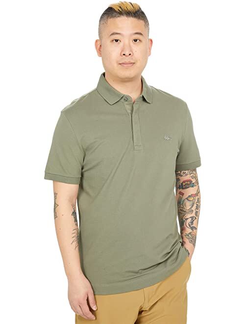 Lacoste Short Sleeve Solid Stretch Pique Regular