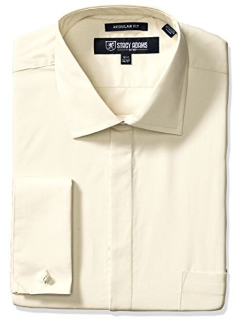 Stacy Adams Big & Tall 39000 Solid Dress Shirt