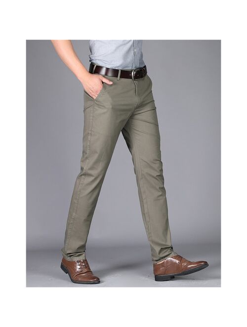 Men's Pants High Quality Dress Pants Men Business Trousers Office Casual Social Pants Men's Classic Pants Men Suit Pants