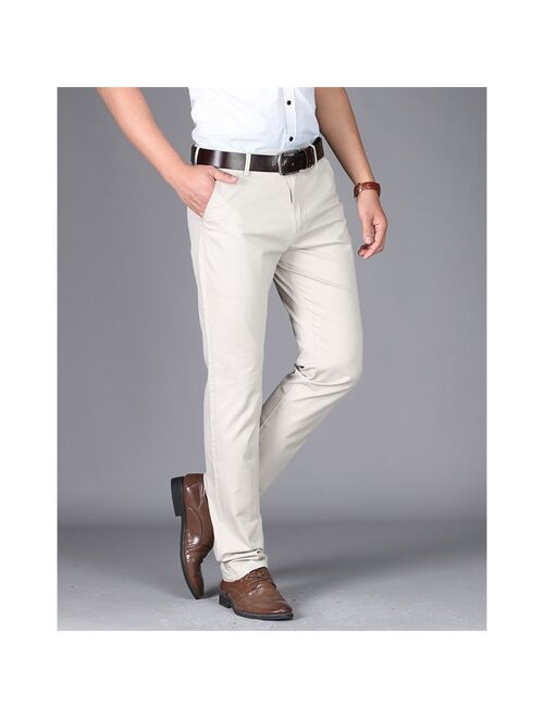 Men's Pants High Quality Dress Pants Men Business Trousers Office Casual Social Pants Men's Classic Pants Men Suit Pants