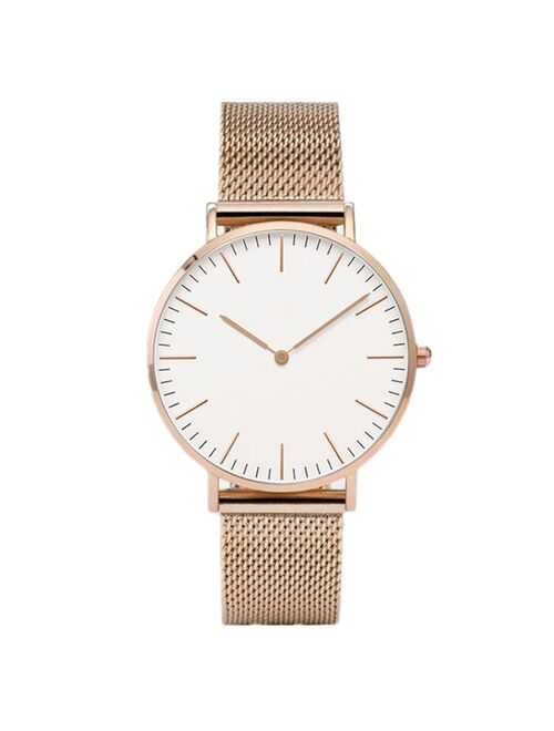 Luxury Rose Gold Watch Women Bracelet Watches Top Brand Ladies Casual Quartz Watch Steel Women's Wristwatch Montre Femme Relogio