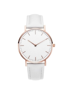 Luxury Fashion Watch Women Leather Watch Ladies Simple Quartz Bracelet Wrist Watch Women's Clock Zegarek Damski 2020 Reloj