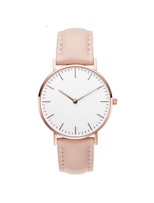 Luxury Fashion Watch Women Leather Watch Ladies Simple Quartz Bracelet Wrist Watch Women's Clock Zegarek Damski 2020 Reloj