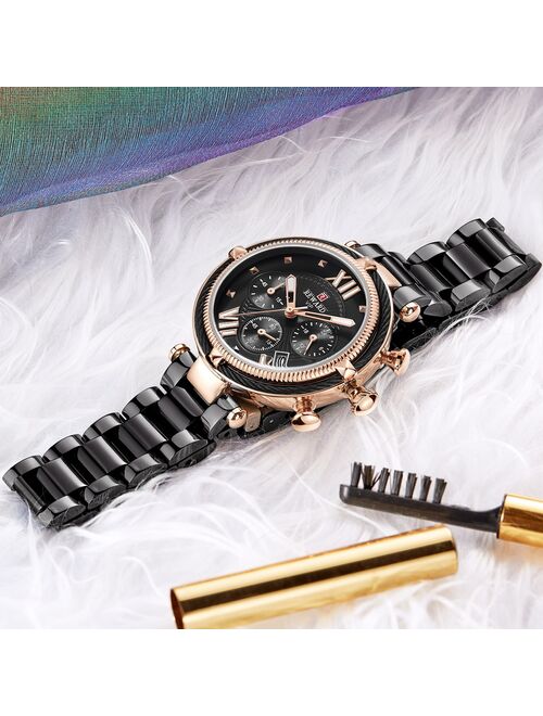 REWARD BLACK Watch Women Watches Ladies Creative Steel Women's Bracelet Watches Female Clock Relogio Feminino Montre Femme