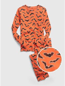 Kids 100% Organic Cotton Interactive Bat PJ Set