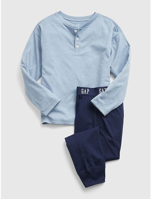 GAP Kids 100% Recycled Polyester PJ Set