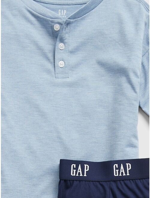 GAP Kids 100% Recycled Polyester PJ Set