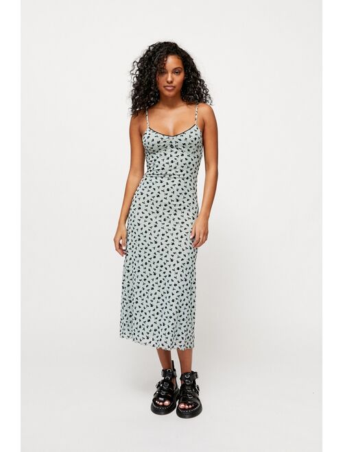 Motel Cotina Printed Midi Dress