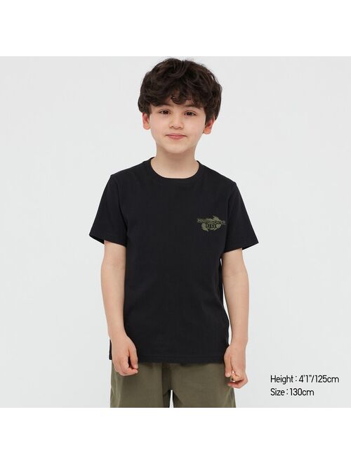 Uniqlo KIDS MONSTER HUNTER RISE UT (SHORT-SLEEVE GRAPHIC T-SHIRT)