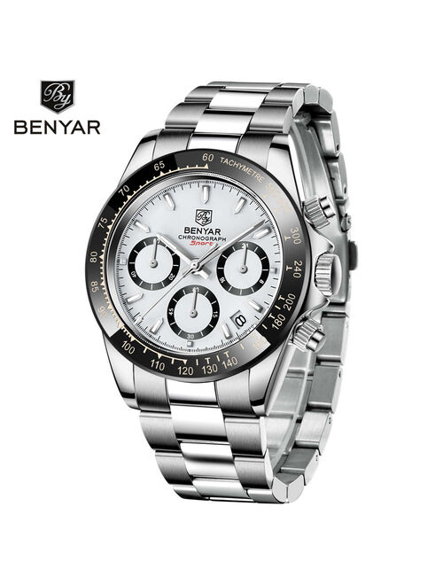 BENYAR Brand Men Sports Quartz Watch Luxury Men Waterproof WristWatch New Fashion Casual Men Watch relogio masculino