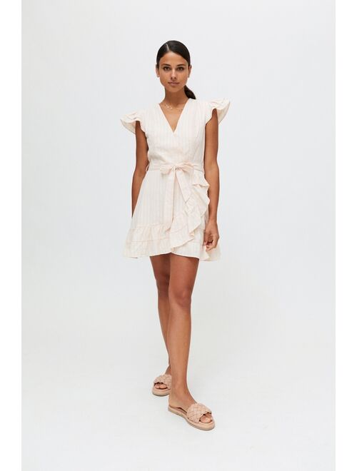 MINKPINK Kelsey Mini Wrap Dress