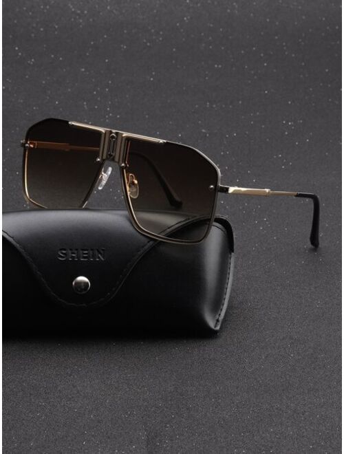 Shein Men Tinted Lens Sunglasses