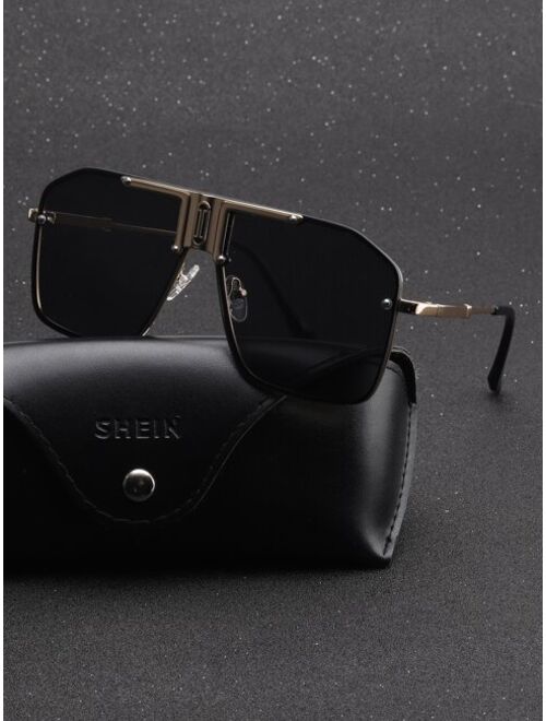 Shein Men Tinted Lens Sunglasses