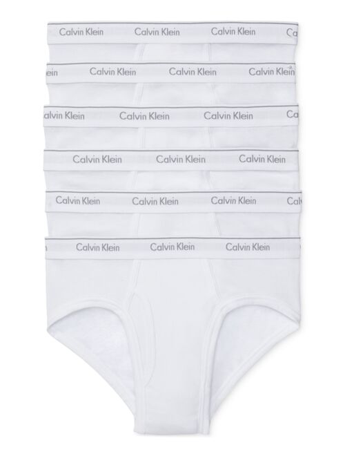 Calvin Klein Men's 6-Pk. Cotton Classics Hip Briefs