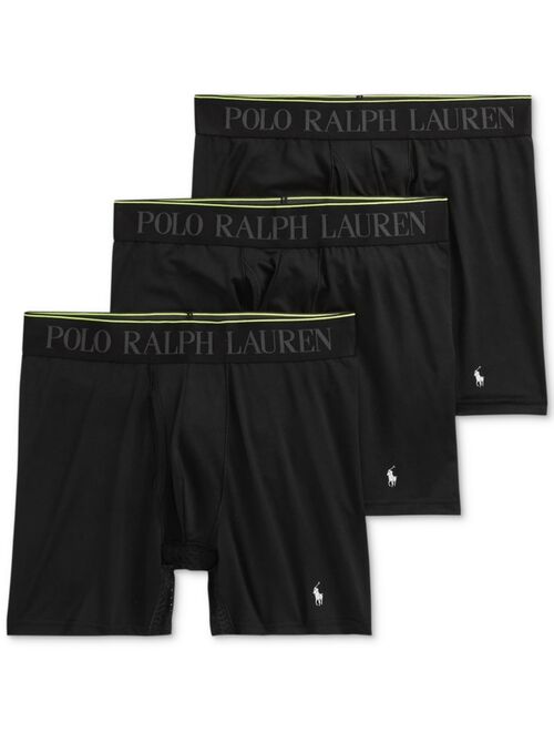 Polo Ralph Lauren Flex Performance Air Boxer Briefs - 3-Pack