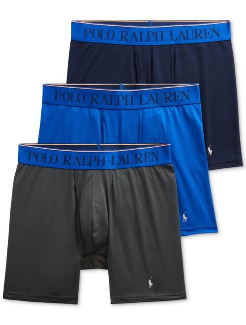 Polo Ralph Lauren Flex Performance Air Boxer Briefs - 3-Pack