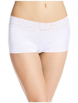 Cotton Dream Boyshort with Lace