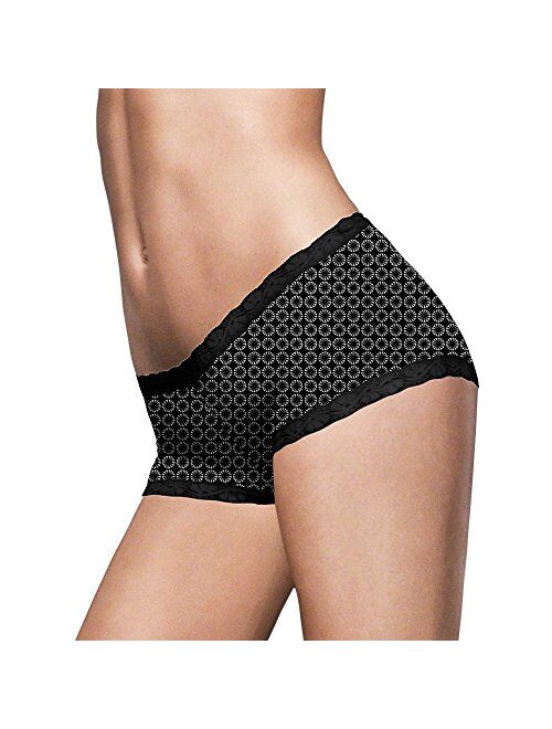 Maidenform Microfiber and Lace Boyshort