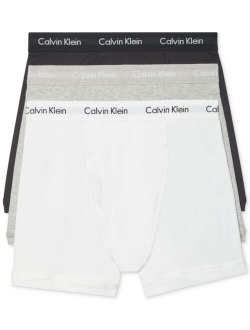 Men's 3-Pack Cotton Stretch Boxer Briefs