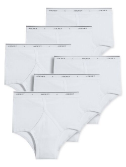 Mens Big Man 6-Pack Classic Cotton Briefs