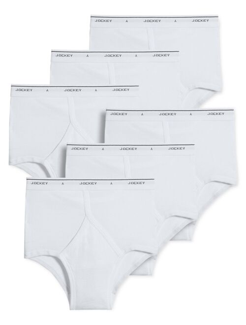 Jockey Men’s Big Man 6-Pack Classic Cotton Briefs